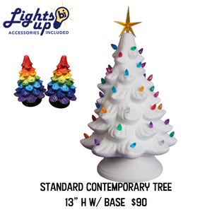 Holiday Trees and Lighted Items