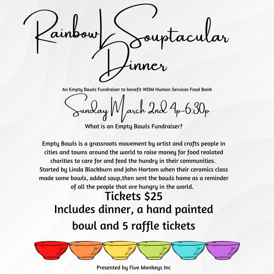 RainbowL Souptacular - Annual Fundraiser